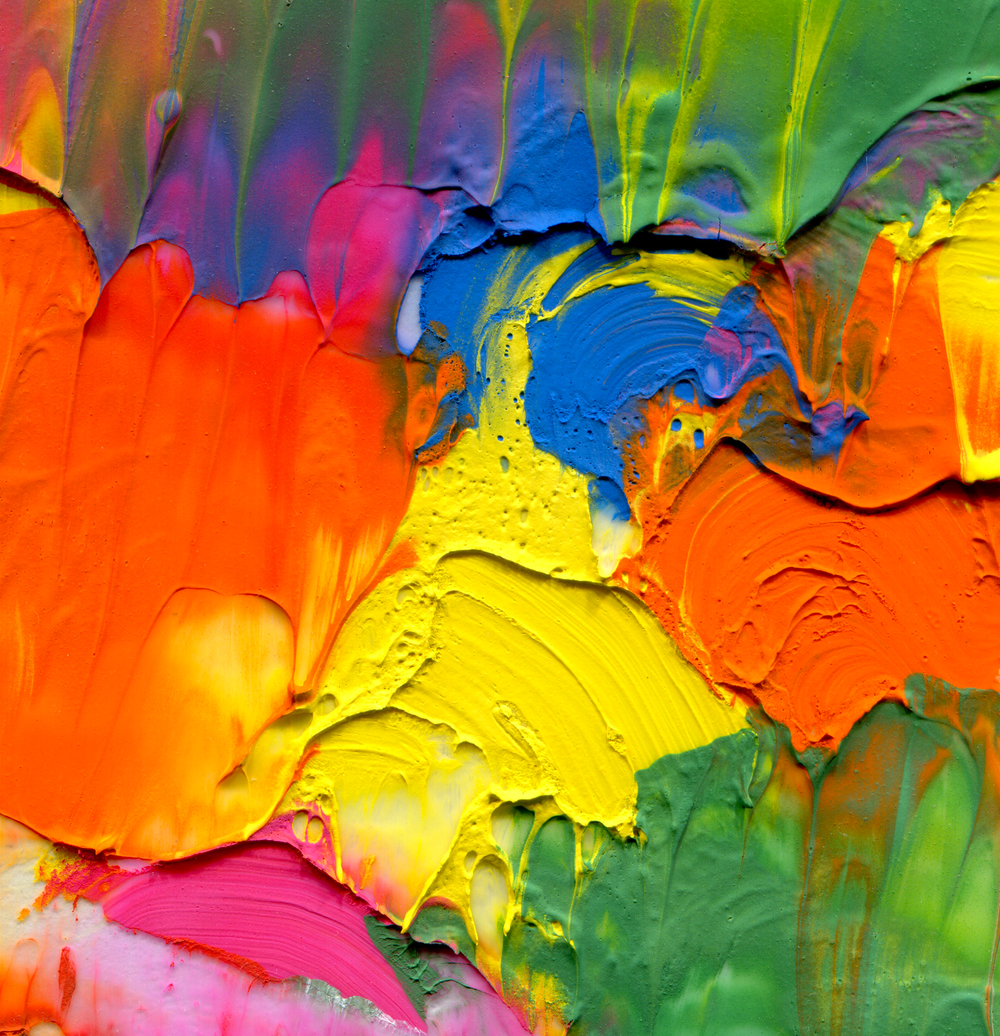 抽象丙烯酸漆背景 艺术与想象的绚丽融合